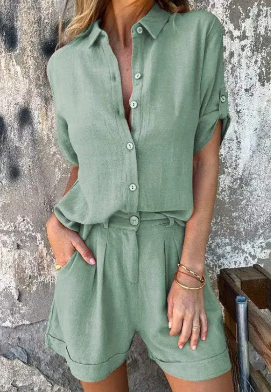 Lynor™ | Flowy Two-Piece Set for Effortless Days