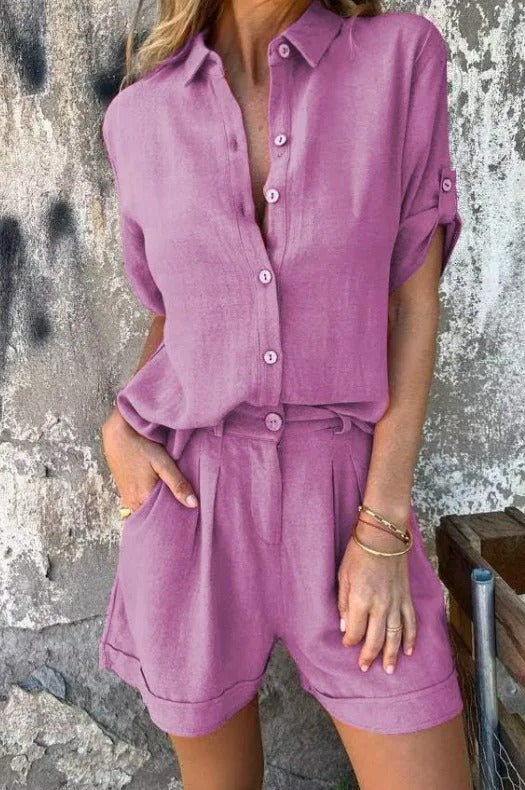 Lynor™ | Flowy Two-Piece Set for Effortless Days