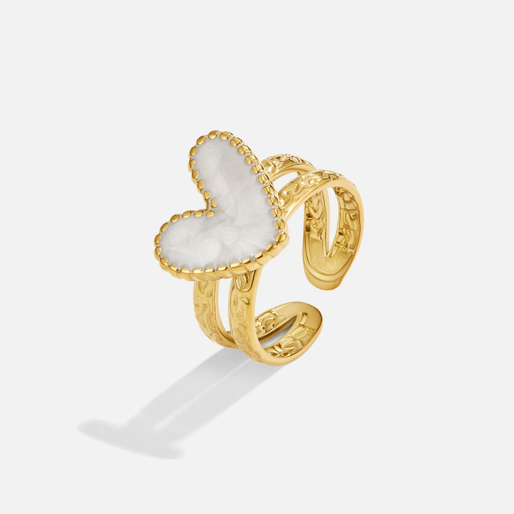 Lynor™ | Pure Heart Gold Ring