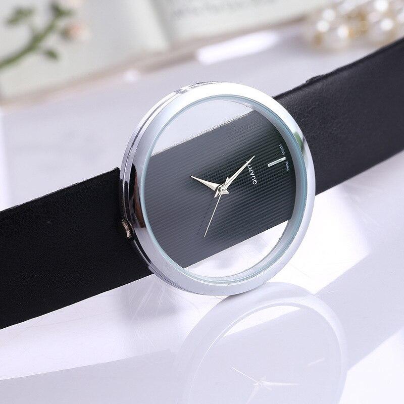 Lynor™ | Elegant Transparent Dial Quartz Watch