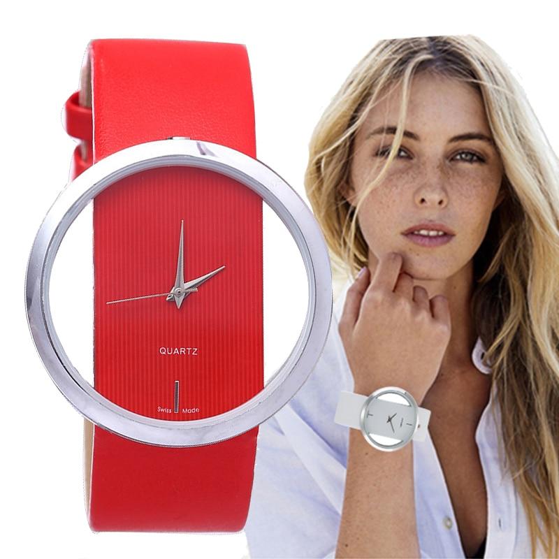 Lynor™ | Elegant Transparent Dial Quartz Watch