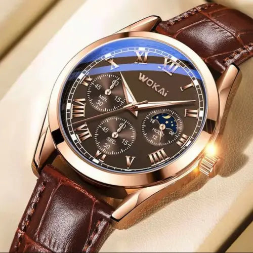 Lynor™ | Rose Gold Casual Quartz Watch