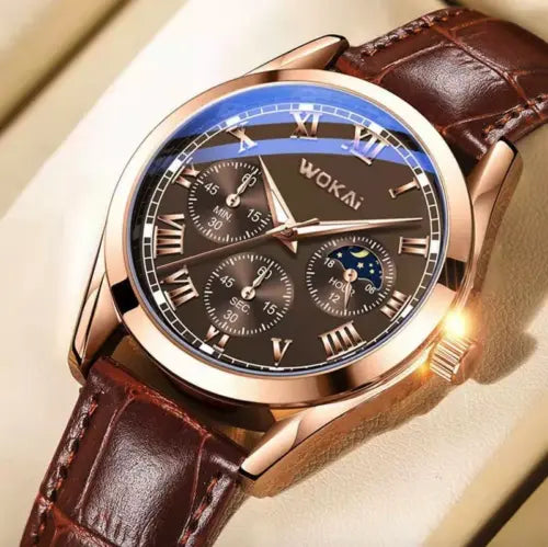 Lynor™ | Rose Gold Casual Quartz Watch