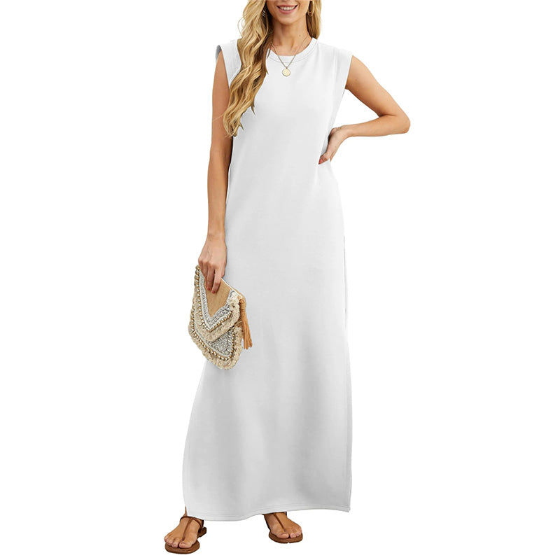 Lynor™ | Elegant Maxi Dress Pleat-Free