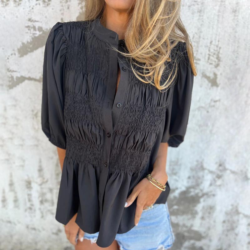 Lynor™ | Elegant Ibiza-Style Blouse for Effortless Summer Days