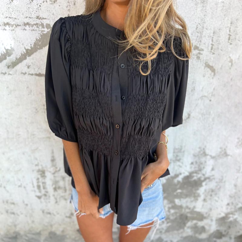 Lynor™ | Elegant Ibiza-Style Blouse for Effortless Summer Days