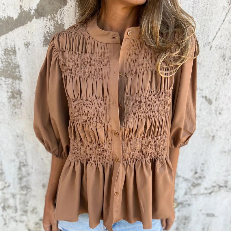 Lynor™ | Elegant Ibiza-Style Blouse for Effortless Summer Days