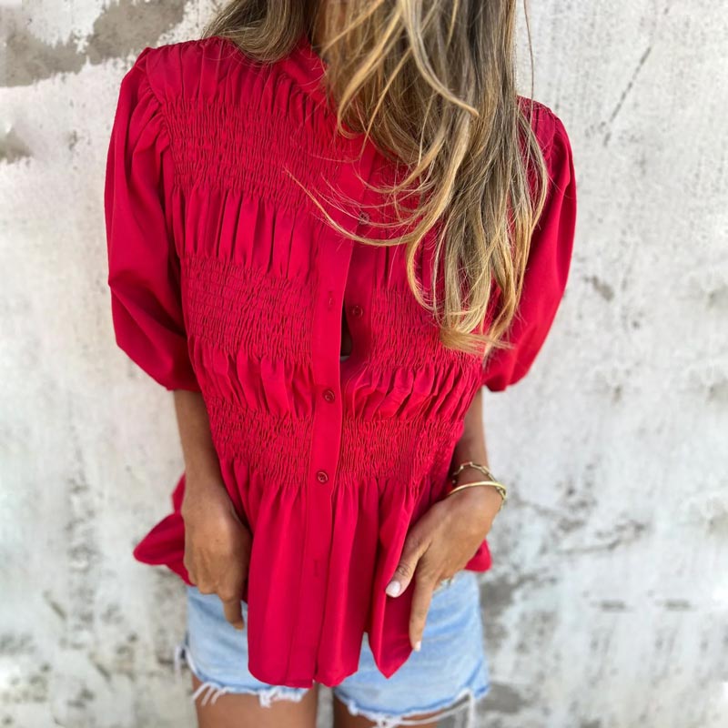 Lynor™ | Elegant Ibiza-Style Blouse for Effortless Summer Days