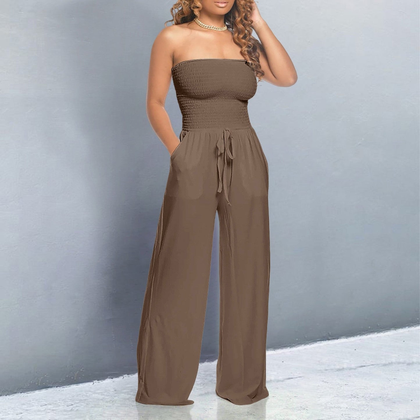 Lynor™ | Trendy Off-Shoulder Jumpsuit