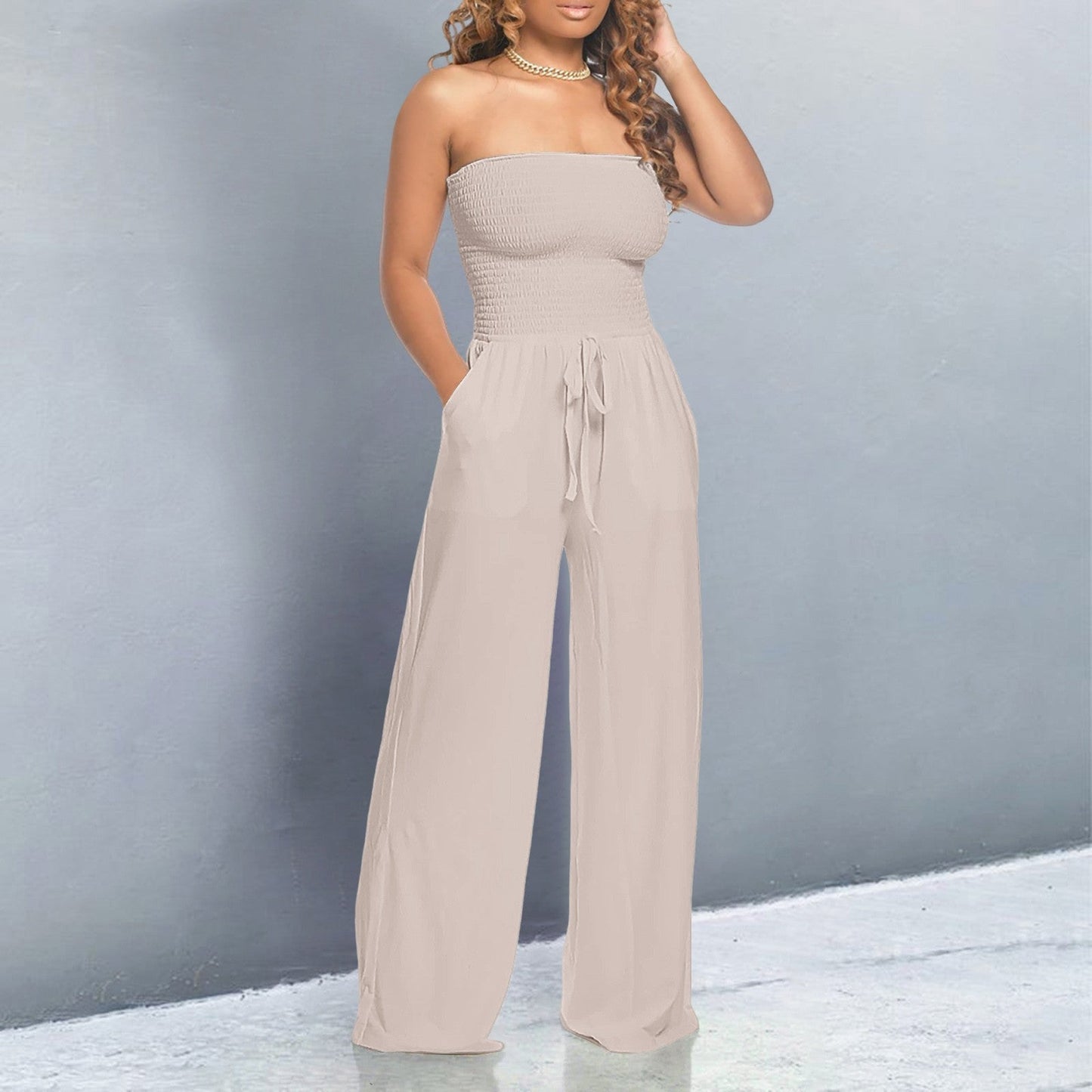 Lynor™ | Trendy Off-Shoulder Jumpsuit
