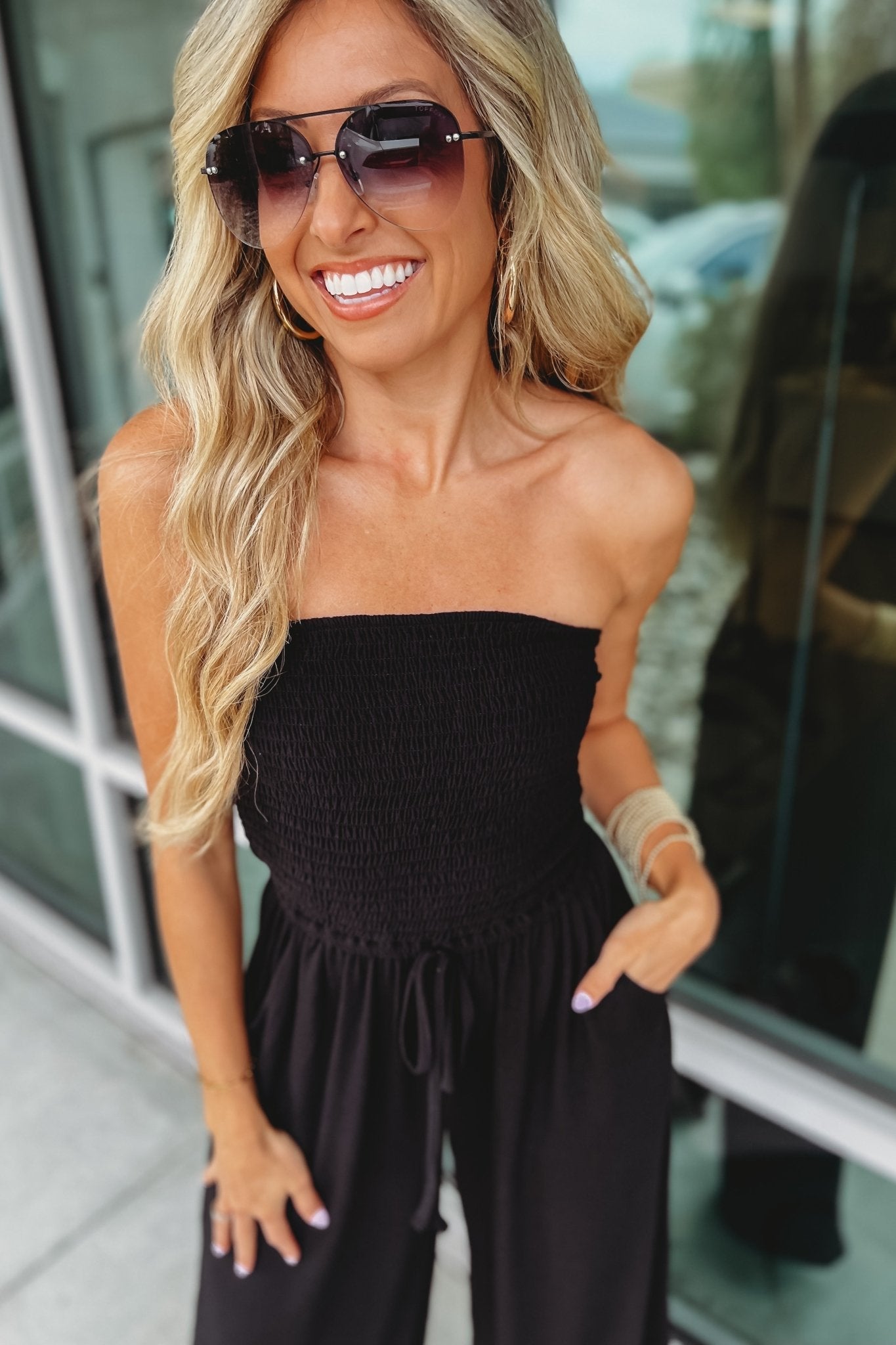 Lynor™ | Trendy Off-Shoulder Jumpsuit