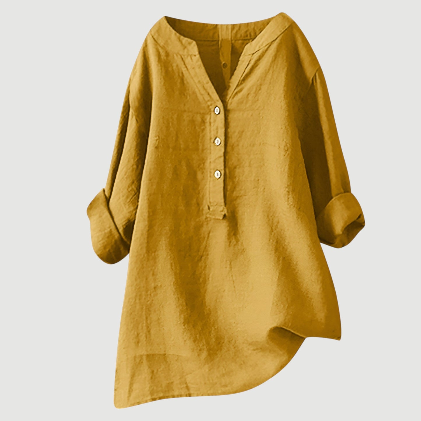 Lynor™ | Airy & Comfortable Linen Top – Lightweight Natural Fabric for Everyday Ease
