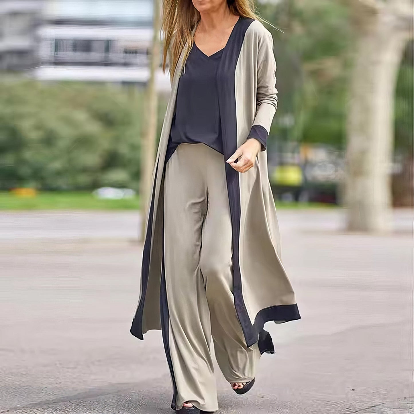 Lynor™ | Top & Wide-Leg Pants