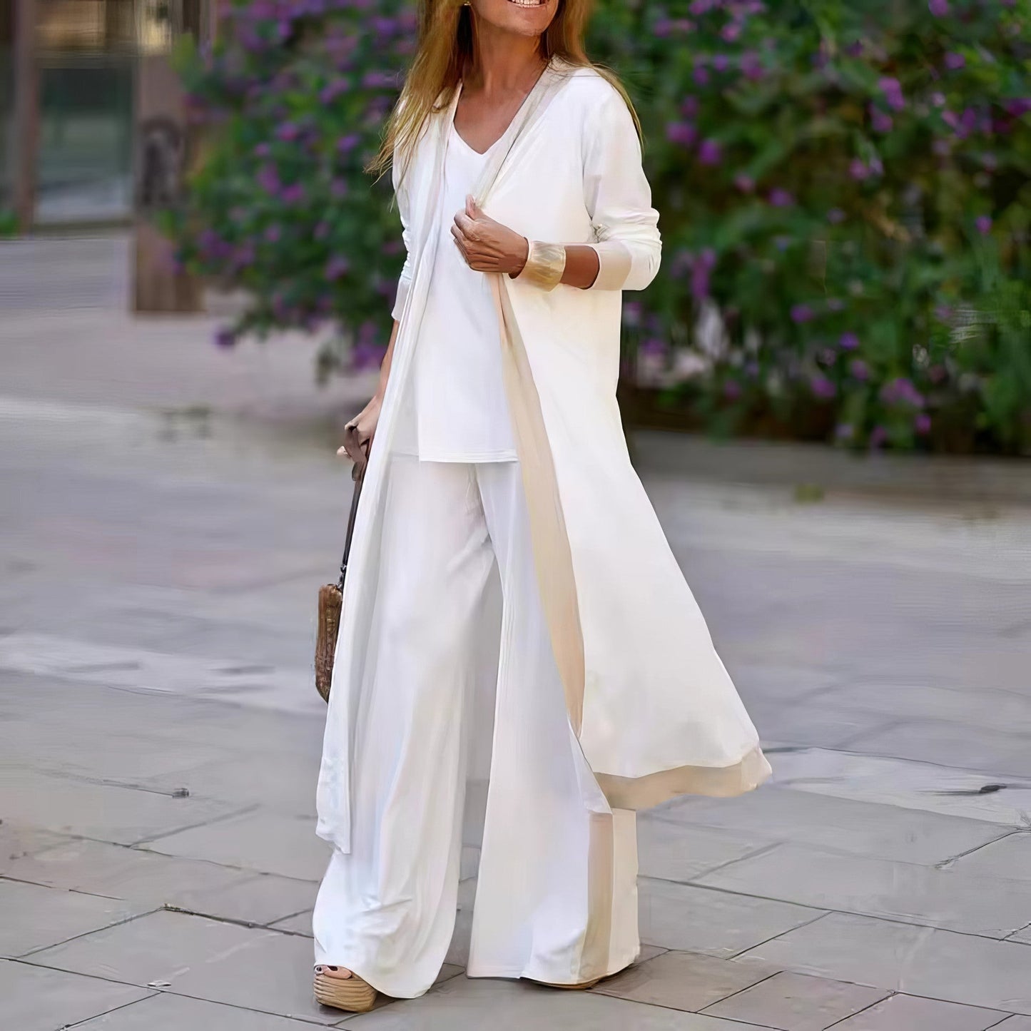 Lynor™ | Top & Wide-Leg Pants