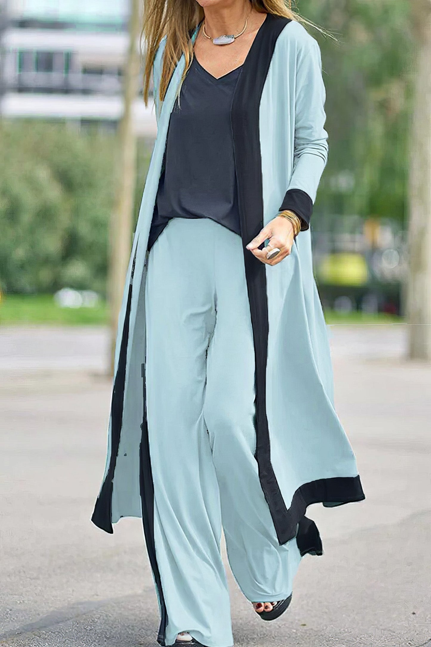 Lynor™ | Top & Wide-Leg Pants