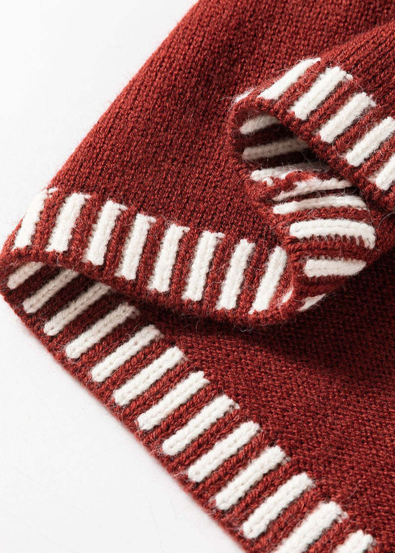 Lynor™ | Chic Contrast Sweater