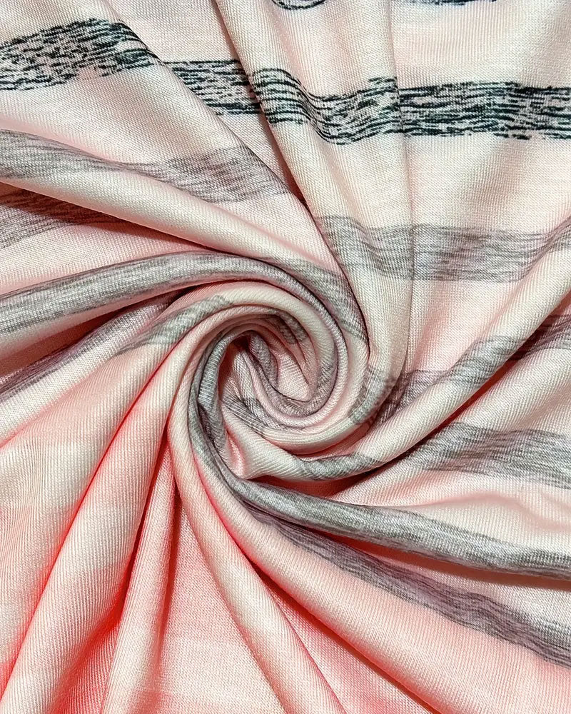 Lynor™ | Striped Short Sleeve Round Neck T-Shirt