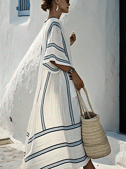 Lynor™ | Loose Stripe Dress