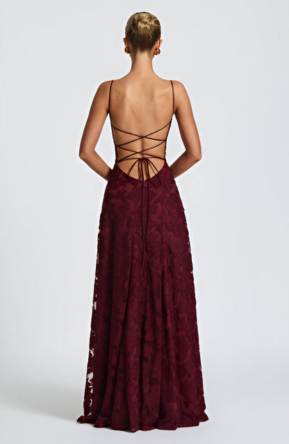 Lynor™ | Lace Maxi Dress