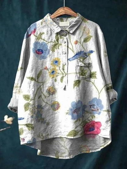 Lynor™ | Modern Floral Printed Shirt
