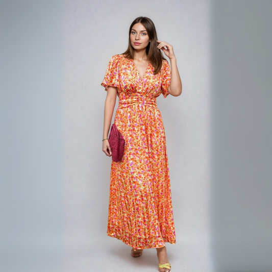 Lynor™ | Long Floral Dress