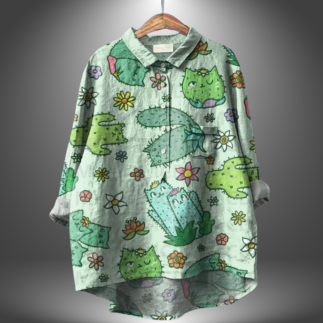 Lynor™ | Stylish Floral Women's Shirt
