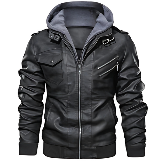 Lynor™ | Leather Winter Jacket