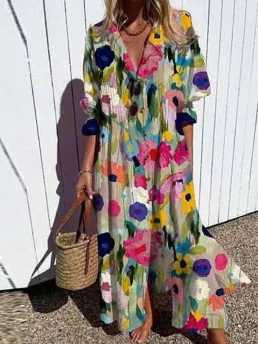Lynor™ | Bohemian Strand Style Dress