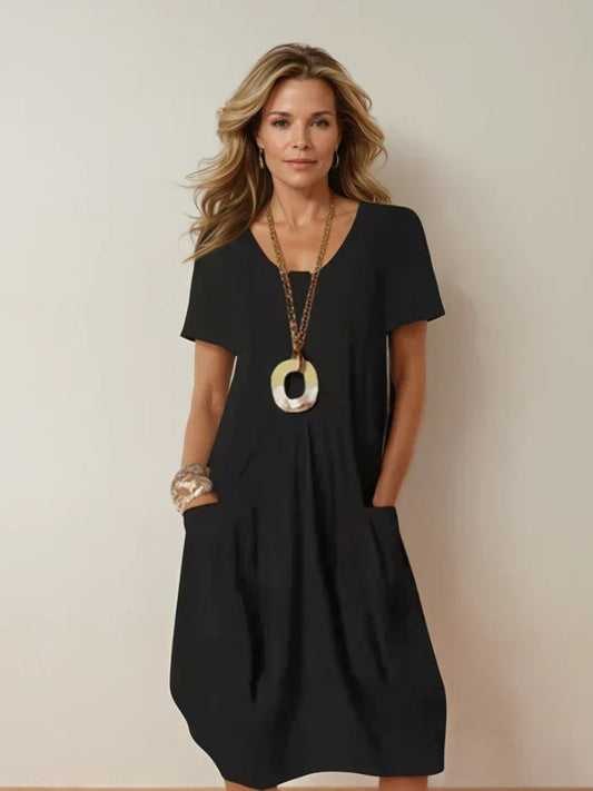 Lynor™ |  Casual & Flowy Ease Dress
