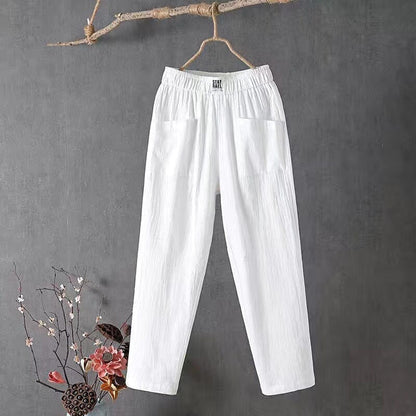 Lynor™ | Linen blend Trousers