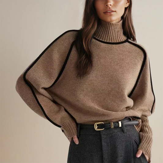 Lynor™ | Chic Turtleneck Sweater – Timeless Warmth with Modern Style