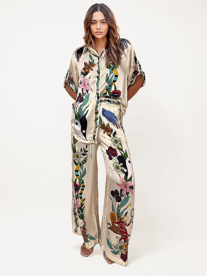 Lynor™ | Sophisticated Satin Co-Ord Set