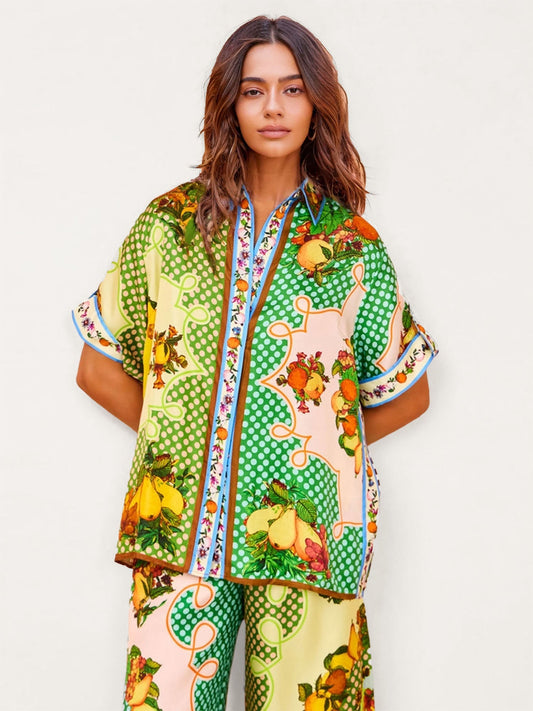 Lynor™ | Citrus Graffiti Co-Ord Set