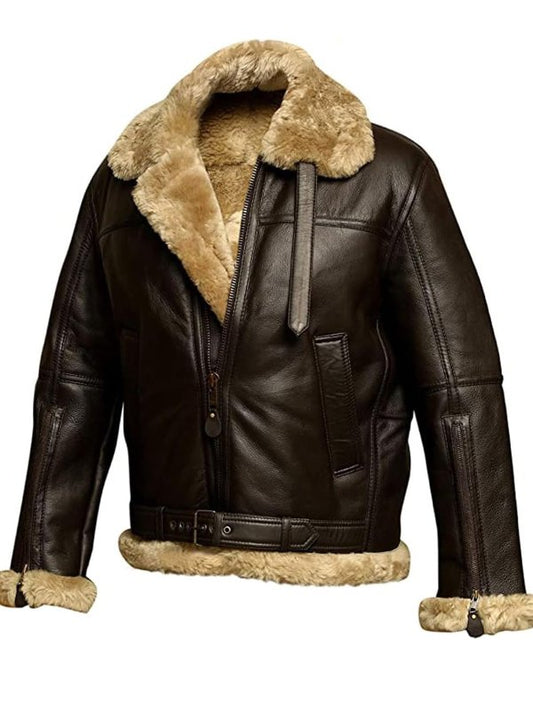 Lynor™ | Warm Leather Jacket