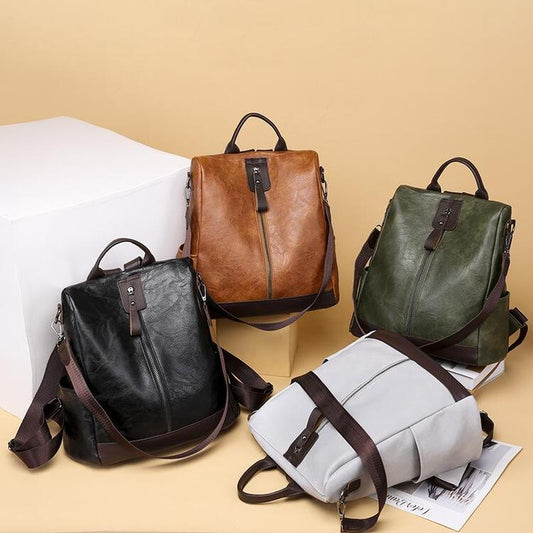 Lynor™ | Versatile Leather Backpack