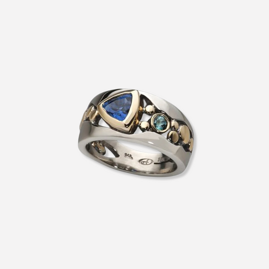 Lynor™ |  Vintage Blue Crystal Ring