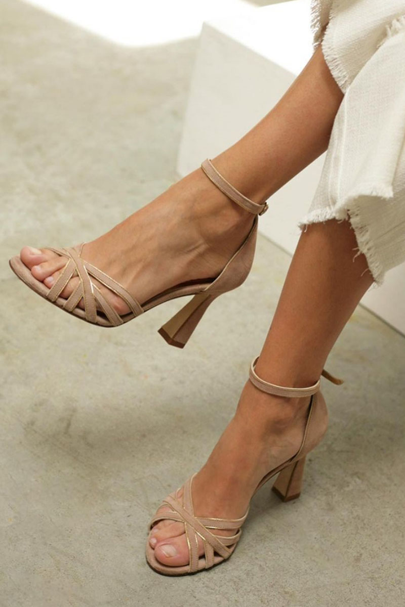 Lynor™ | Open-Toe Stiletto Sandals – Sleek Elegance with a Delicate Heel