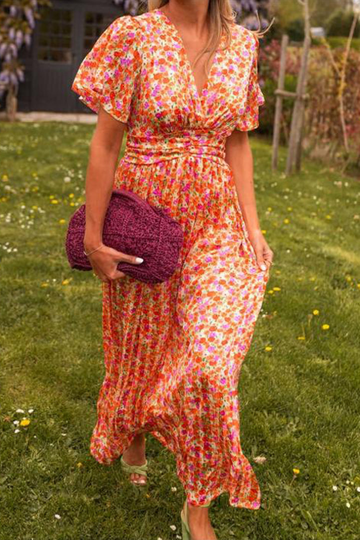 Lynor™ | Long Floral Dress