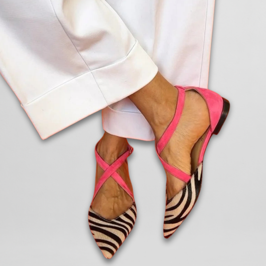 Lynor™ | Metal Band Detail Ballerinas