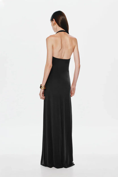 Lynor™ | Maxi Cupro Gown