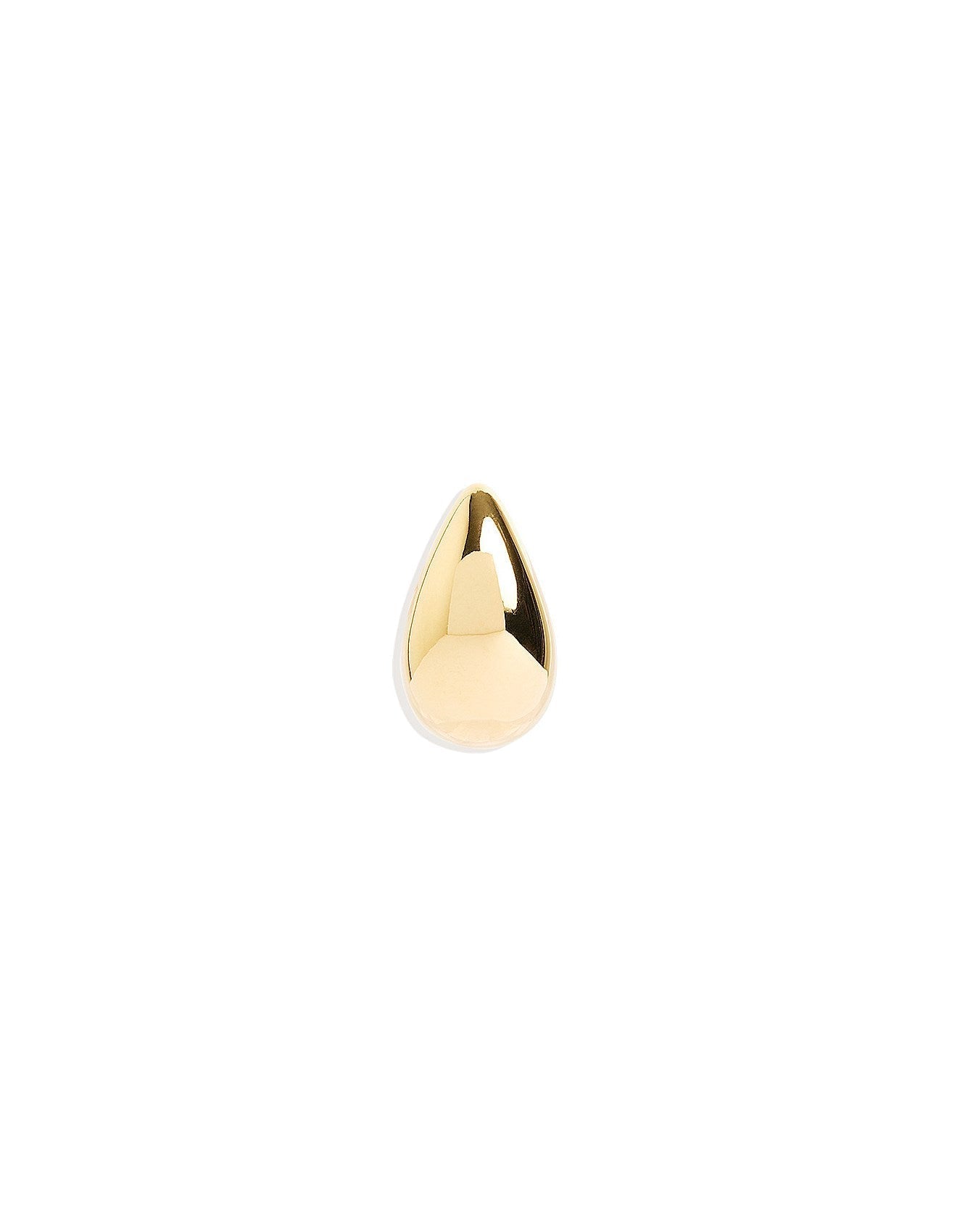 Lynor™ | Mato Drop Earrings – Elegant 18K Gold with a Fluid Silhouette