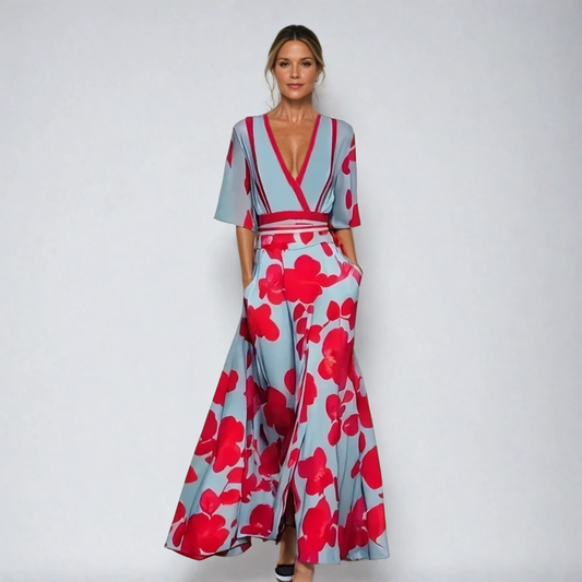 Lynor™ | Classic Floral Dress