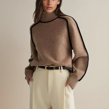 Lynor™ | Chic Turtleneck Sweater – Timeless Warmth with Modern Style