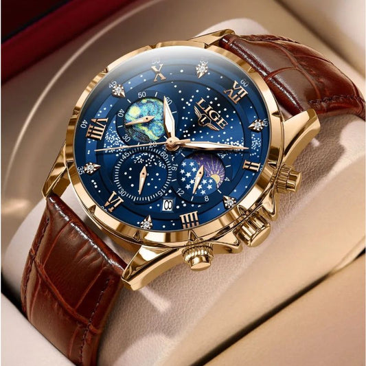Lynor™ | Elegant Moon Phase Watch