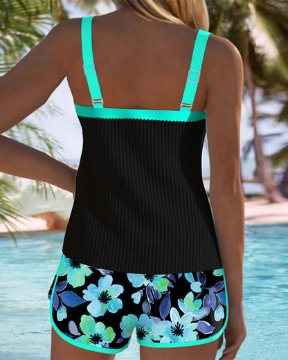 Lynor™ | Two-Piece Tankini with Pants