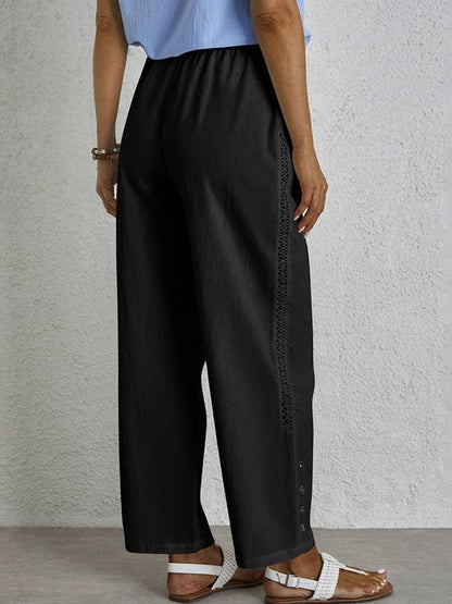 Lynor™ | Buttoned Trousers for Effortless Everyday Elegance