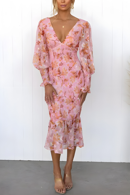 Lynor™ | Elegant Everyday Midi Dress
