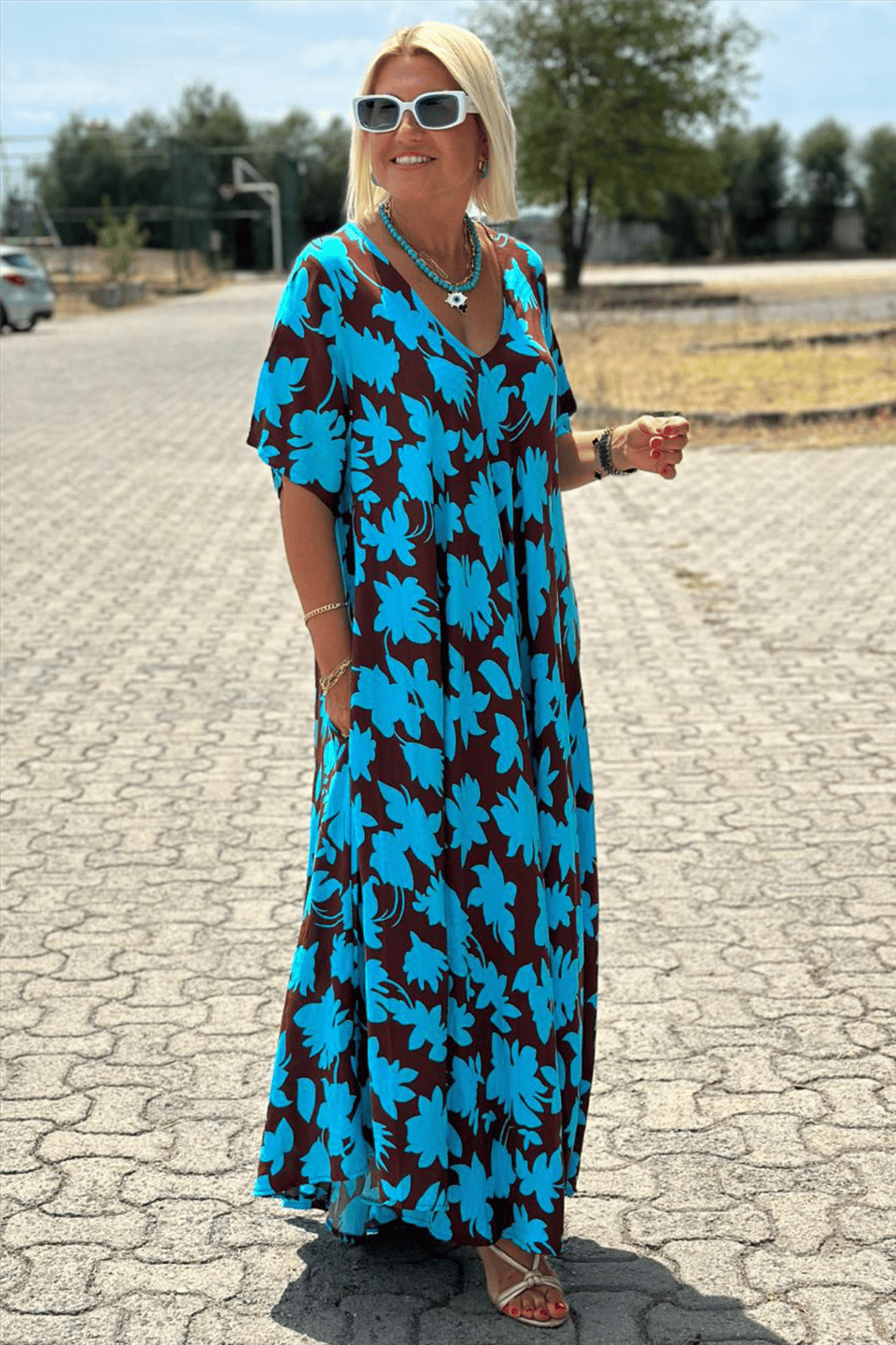 Lynor™ | Elegant Dress with Belly Coverage