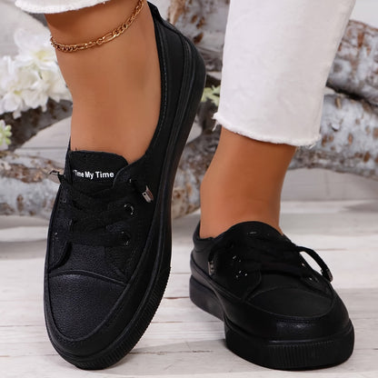 Lynor™ | Classic Lace-Up Casual Sneakers