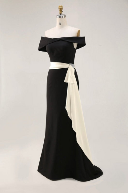 Lynor™ | Off-Shoulder Luxe Evening Dress
